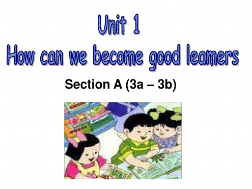 九年级英语上册UNIT1SectionA3a课件