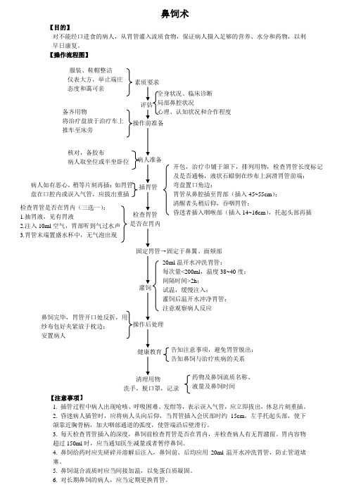 鼻饲术