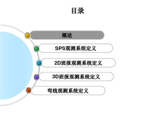 观测系统定义8