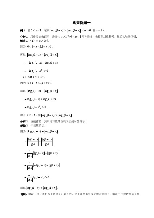 数学百大经典例题—不等式证明