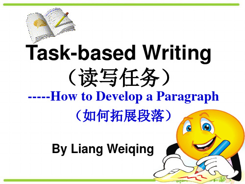 How to develop a paragraph