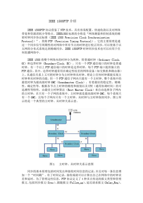 IEEE 1588PTP介绍