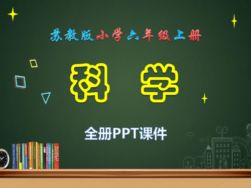 苏教版,六年级,上册,科学,PPT,课件,上课全册PPT