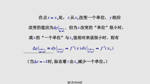 边际分析与弹性分析PPT课件