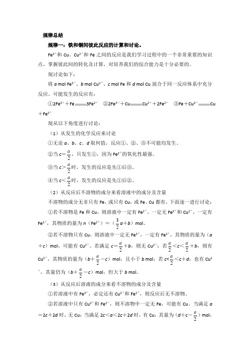 高一化学：3.2《铁、铜的获取及应用》素材苏教版