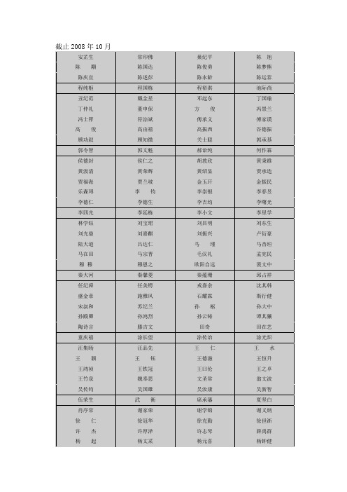 中科院地学部院士