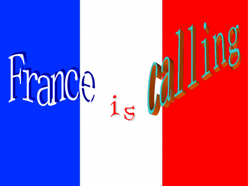 oxford English 8B France is calling课件