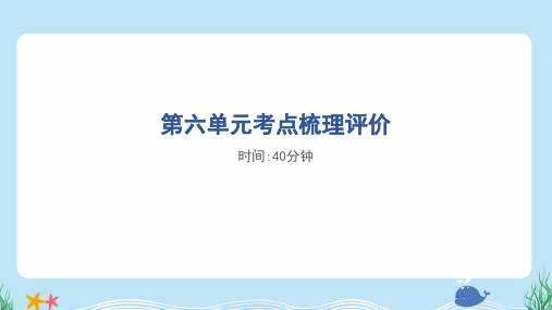 2024年部编版六年级下册语文第六单元考点梳理试卷及答案