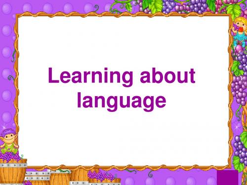 高三英语M4Unit4 Learning about language p4