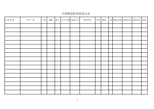 医疗废物处置相关表格.doc