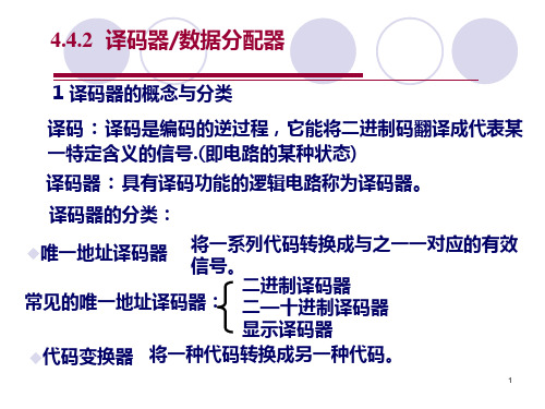 电子技术基础(数字部分 第五版 康华光)华中科大课件第四章节