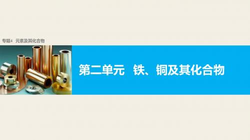 【新步步高】2018版浙江省高考化学《选考总复习》(课件)专题4 元素及其化合物 第二单元