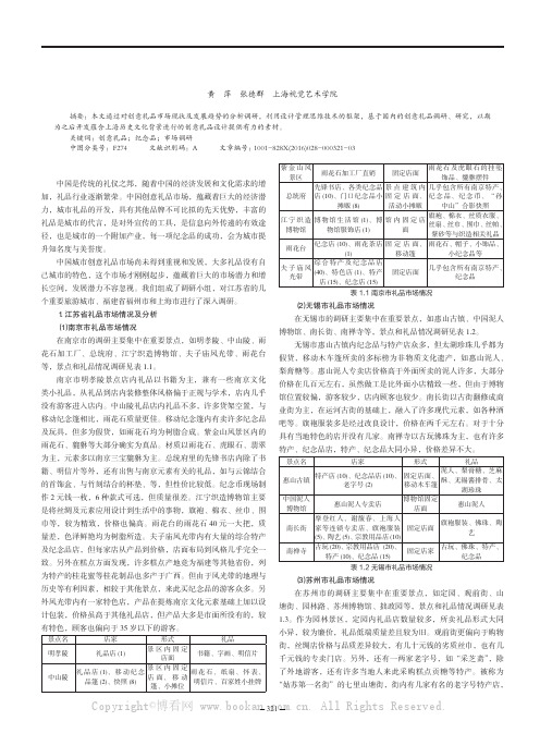 国内城市创意礼品市场调研报告