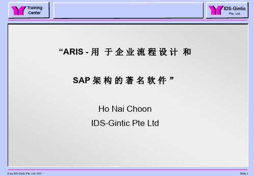 sap项目的企业建模工具aris详细资料