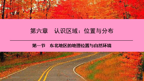 八年级地理下册 第六章 第一节 东北地区的地理位置与自然环境复习课件