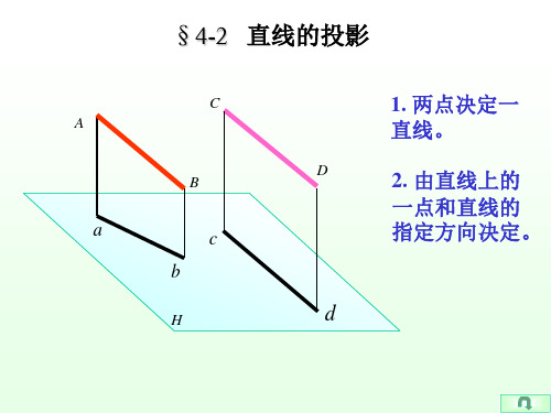 建筑制图第四章直线(2~5)