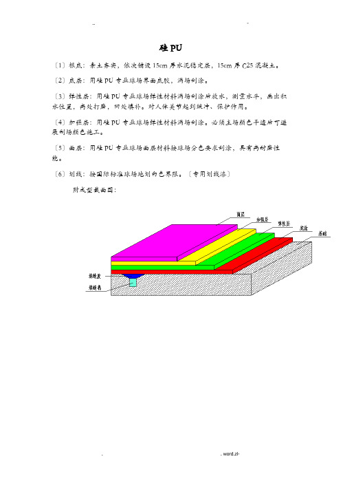 体育场地各项施工工艺设计