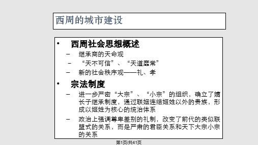 中外城建史——中国古代城市建设史PPT课件