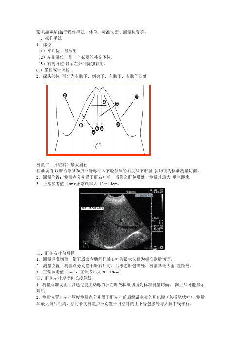 彩超基础学