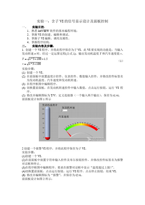 Labview实验