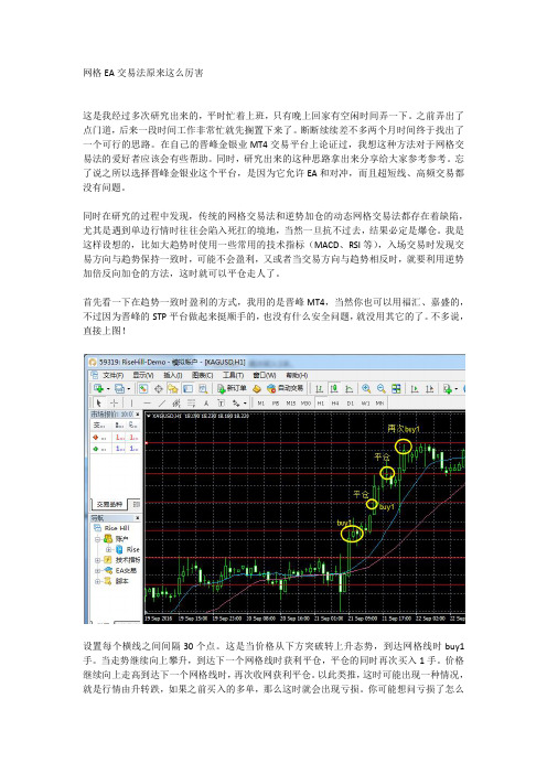 网格EA交易法