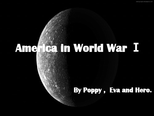 America-in-World-War-Ⅰ一战中的美国