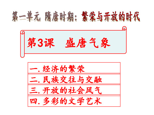 (部编版教材)盛唐气象专家课件1