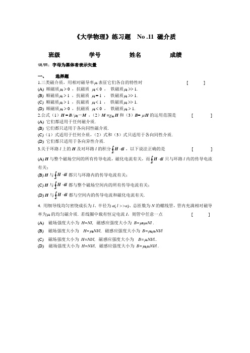 11.磁介质