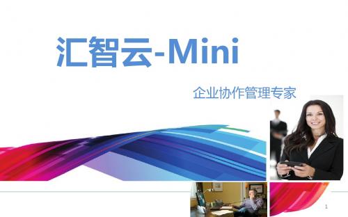 汇智云-Mini协作管理专家_产品介绍5.27