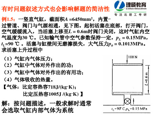 北京理工大学815工程热力学考研解析2