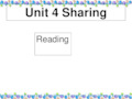 高二英语选修7Unit4Sharing-Reading课件(共19张PPT)