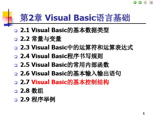 Basic语言基础 (1)