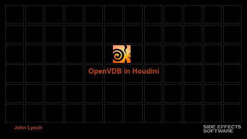 OpenVDBinHoudini