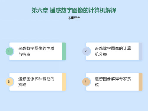 遥感数字图像计算机解译