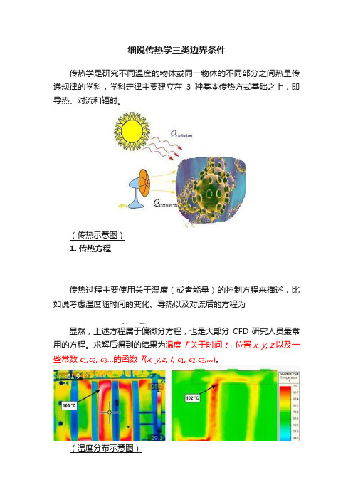 细说传热学三类边界条件