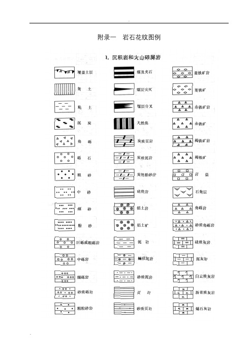 CAD岩石图案及代码查询大全