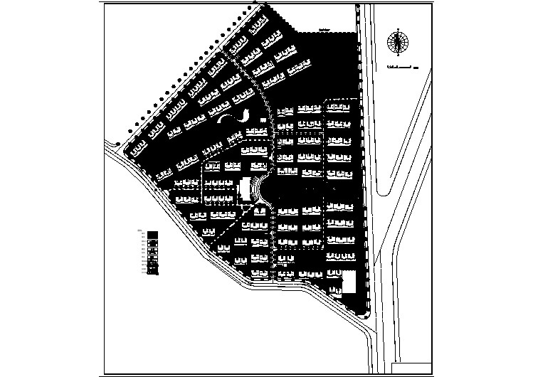 优秀住宅小区规划CAD图1张