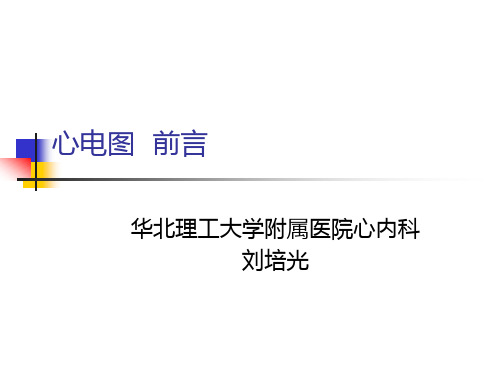 01心电图机、心肌细胞静息、动作电位、心肌的特性和心电向量的关系