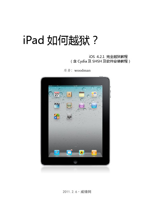 iPad如何越狱