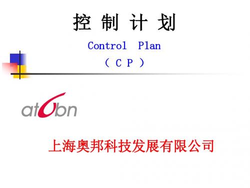 控制计划CP