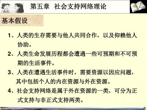 《社会支持理论》PPT课件