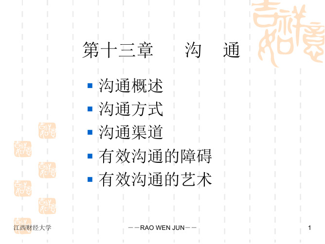 管理学原理(学生版)第十三章