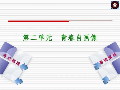 (云南·人民版)政治中考总复习课件：八年级上册第二单元青春自画像(共32张PPT)