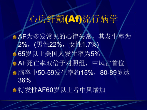 心房纤颤治疗 ppt课件