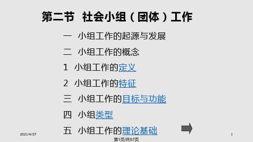社会工作概论社会团体工作PPT课件