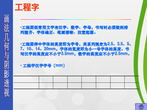 仿宋字体练习要点全版.ppt全版