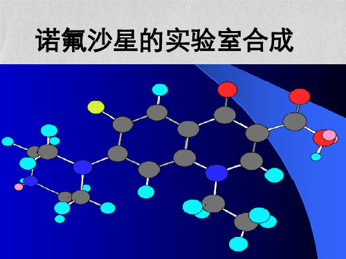 诺氟沙星过程简介