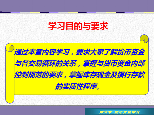 货币资金审计概述powerpoint55页