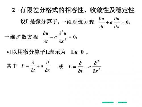 偏微(03)相容性收敛性稳定性