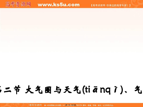 山东省沂水县第一中学鲁教版高中地理必修一课件22大气圈与天气气候2